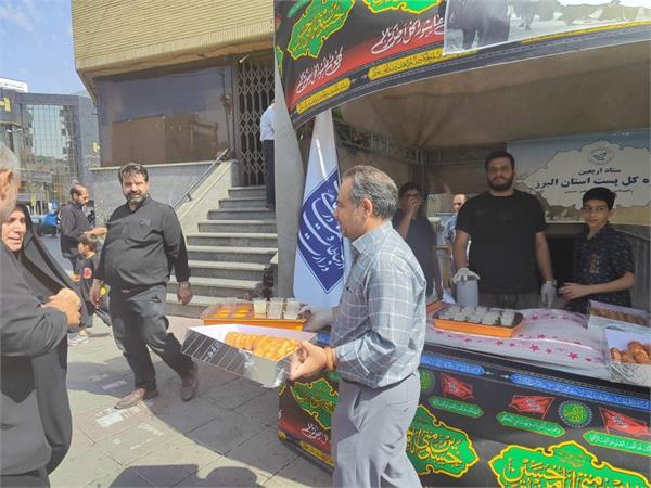 گزارش تصویری موکب های حوزه ارتباطات و فناوری اطلاعات استان در راهپیمایی جاماندگان اربعین