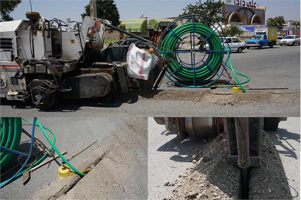 اجرای کامل طرح دسترسی به فیبر نوری تا منازل و کسب و کارها (FTTH) در  شهرستان چهارباغ استان البرز