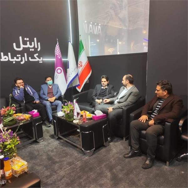 بازدید مدیرکل ارتباطات و فناوری اطلاعات استان البرز از نمایشگاه تلکام