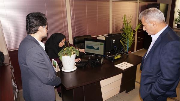 بازدید از مرکز مانیتورینگ شرکت زیرساخت
