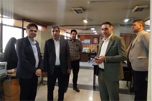 بازدید مدیرکل ارتباطات و فناوری اطلاعات استان البرز از اداره کل پست استان