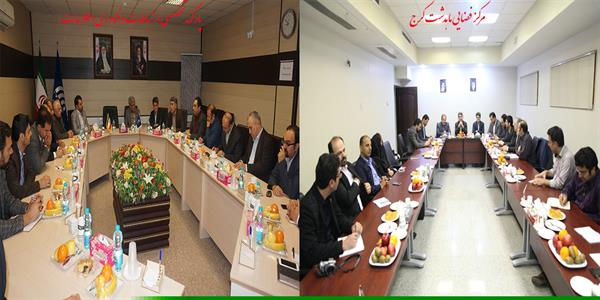 بازدید مدیرکل ارتباطات و فناوری اطلاعات استان البرز و جمعی از اساتید و معاونین دانشگاههای خوارزمی و آزاد از پارک تخصصی ارتباطات و فاوری اطلاعات و مرکز فضایی ماهدشت