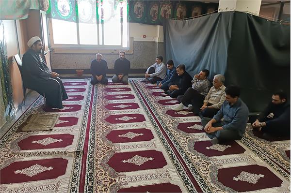 برگزاری مراسم روضه خوانی به مناسبت اربعین حسینی